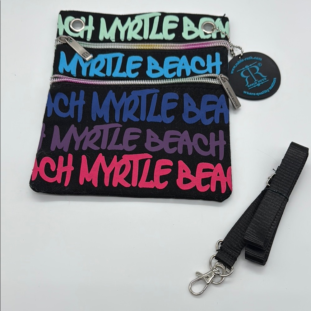 Robin Ruth Black and Blue Pouch